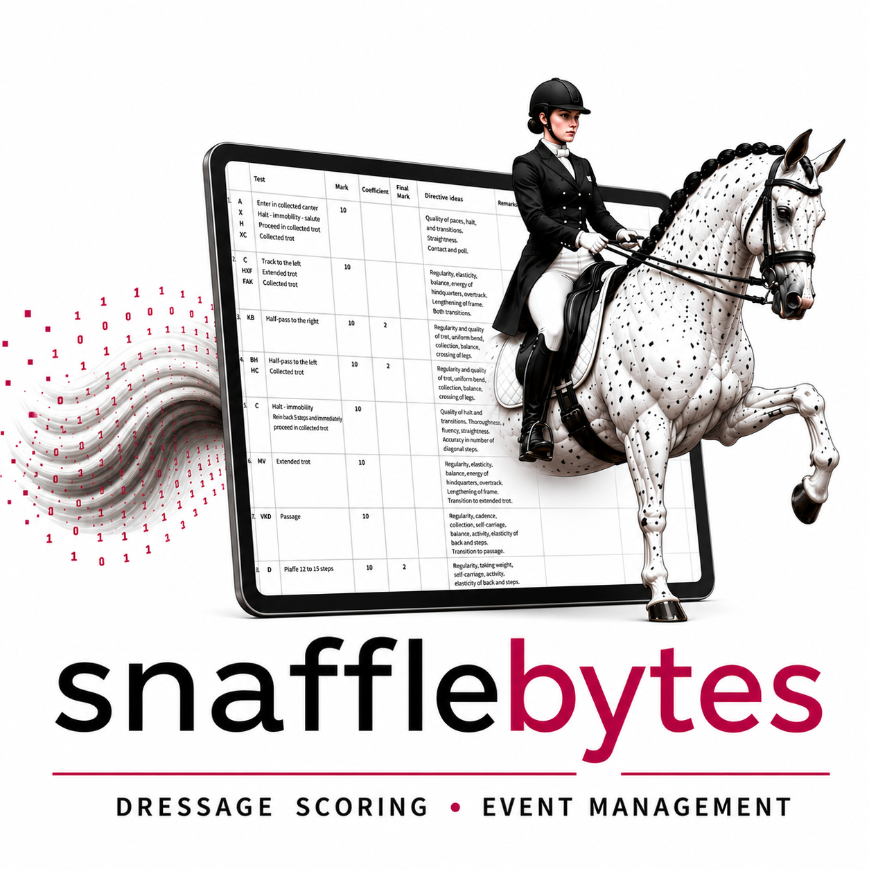 Snafflebytes — Dressage Scoring and Event Management